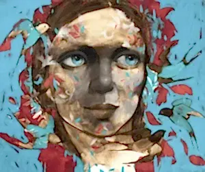 SEMA ÖCAL tarafından 2023 yılında 100x120 cm ölçülerinde Tuval üzeri yağlı boya tekniği ile yapılmıştır.