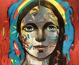 SEMA ÖCAL tarafından 2023 yılında 50x60 cm ölçülerinde Tuval üzeri yağlı boya tekniği ile yapılmıştır.