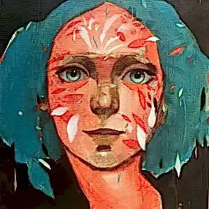 SEMA ÖCAL tarafından 2023 yılında 40x40 cm ölçülerinde Tuval üzeri yağlı boya tekniği ile yapılmıştır.