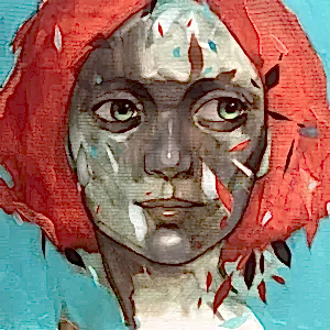 SEMA ÖCAL tarafından 2023 yılında 40x40 cm ölçülerinde Tuval üzeri yağlı boya tekniği ile yapılmıştır.