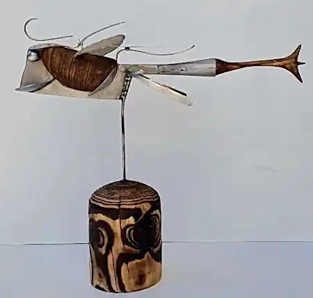 SERKAN ERKOÇ tarafından 2023 yılında 47x44x23 cm ölçülerinde Metal heykel tekniği ile yapılmıştır.