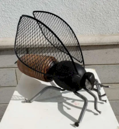 SERKAN ERKOÇ tarafından 2018 yılında 32x45x21 cm ölçülerinde Metal heykel tekniği ile yapılmıştır.