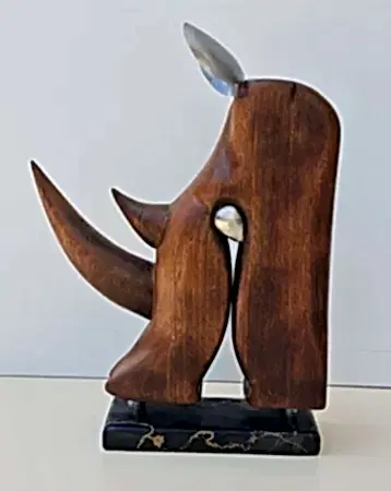 SERKAN ERKOÇ tarafından 2019 yılında 38x28x9 cm ölçülerinde Metal heykel tekniği ile yapılmıştır.