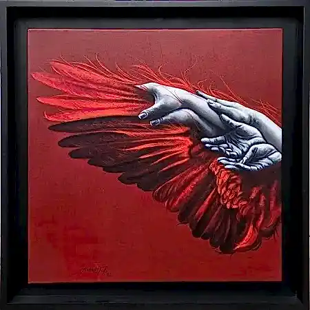 BEHZAT FEYZULLAH tarafından 2025 yılında 50x50 cm ölçülerinde Tuval üzeri yağlı boya tekniği ile yapılmıştır.