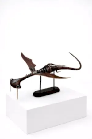 SERKAN ERKOÇ tarafından 2025 yılında 29x76x53 cm ölçülerinde Metal heykel tekniği ile yapılmıştır.