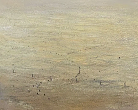 SALİH ÇAKAR tarafından 2025 yılında 80x100 cm ölçülerinde Tuval üzeri yağlı boya tekniği ile yapılmıştır.