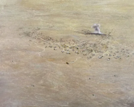 SALİH ÇAKAR tarafından 2025 yılında 80x100 cm ölçülerinde Tuval üzeri yağlı boya tekniği ile yapılmıştır.