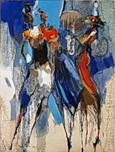 NURETTİN AKKAYA tarafından 2024 yılında 80x60 cm ölçülerinde Tuval üzeri yağlı boya tekniği ile yapılmıştır.