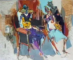 NURETTİN AKKAYA tarafından 2019 yılında 50x60 cm ölçülerinde Tuval üzeri yağlı boya tekniği ile yapılmıştır.