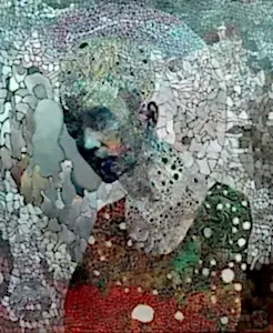 BİNNUR YÜCEBAŞ RUOCCO tarafından 2018 yılında 60x50 cm ölçülerinde Tuval üzeri yağlı boya tekniği ile yapılmıştır.