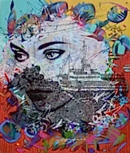 ENGİN KORKMAZ tarafından 2018 yılında 60x50 cm ölçülerinde Tuval üzeri akrilik boya tekniği ile yapılmıştır.