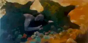 EROL PELİOĞLU tarafından 100x200 cm ölçülerinde Tuval üzeri yağlı boya tekniği ile yapılmıştır.