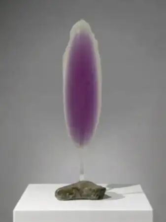 TUNCAY KOÇAY tarafından 2026 yılında 15x55x10 cm ölçülerinde Polyester reçine, cam, doğal taş tekniği ile yapılmıştır.