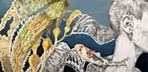 ILGIN ERDEM tarafından 2021 yılında 70x140 cm ölçülerinde Tuval üzeri yağlı boya tekniği ile yapılmıştır.