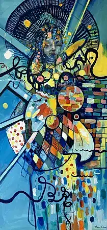 VOLKAN ÇOBAN tarafından 2026 yılında 150x70 cm ölçülerinde Tuval üzeri yağlı boya tekniği ile yapılmıştır.