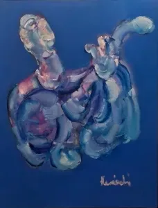 ALİ HERİSCHİ tarafından 2023 yılında 120x100 cm ölçülerinde Tuval üzeri yağlı boya tekniği ile yapılmıştır.