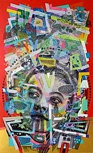 ENGİN KORKMAZ tarafından 2023 yılında 134x80 cm ölçülerinde Tuval üzeri akrilik boya tekniği ile yapılmıştır.