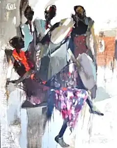 NURETTİN AKKAYA tarafından 2017 yılında 180x140 cm ölçülerinde Tuval üzeri yağlı boya tekniği ile yapılmıştır.