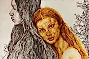 ILGIN ERDEM tarafından 2021 yılında 80x120 cm ölçülerinde Tuval üzeri karışık teknik tekniği ile yapılmıştır.