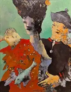 EROL PELİOĞLU tarafından 2020 yılında 60x50 cm ölçülerinde Tuval üzeri yağlı boya tekniği ile yapılmıştır.