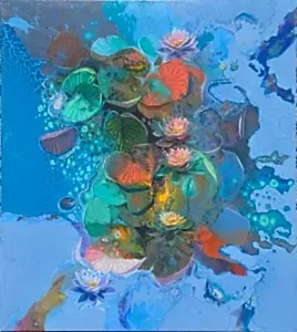 HAKAN ERASLAN tarafından 2025 yılında 100x90 cm ölçülerinde Tuval üzeri akrilik boya tekniği ile yapılmıştır.