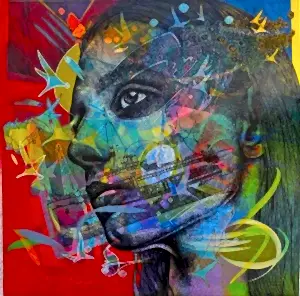 ENGİN KORKMAZ tarafından 2025 yılında 70x70 cm ölçülerinde Tuval üzeri akrilik boya tekniği ile yapılmıştır.