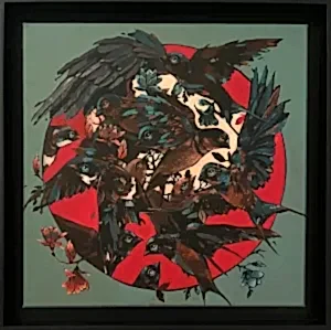 SEMA ÖCAL tarafından 2025 yılında 50x50 cm ölçülerinde Tuval üzeri yağlı boya tekniği ile yapılmıştır.