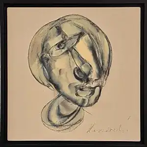 ALİ HERİSCHİ tarafından 2019 yılında 60x60 cm ölçülerinde Kağıt üzeri karışık teknik tekniği ile yapılmıştır.