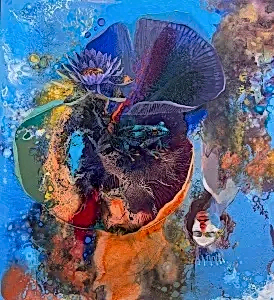 HAKAN ERASLAN tarafından 2025 yılında 100x90 cm ölçülerinde Tuval üzeri akrilik boya tekniği ile yapılmıştır.