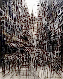 AYHAN ÇETİN tarafından 2025 yılında 150x120 cm ölçülerinde Tuval üzeri akrilik boya tekniği ile yapılmıştır.