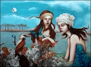 ZEKİYE AKALIN tarafından 2024 yılında 90x120 cm ölçülerinde Tuval üzeri yağlı boya tekniği ile yapılmıştır.