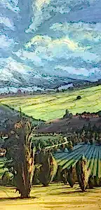 TOLGA BOZTOPRAK tarafından 2024 yılında 140x70 cm ölçülerinde Tuval üzeri yağlı boya tekniği ile yapılmıştır.