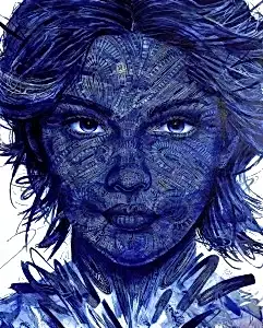 MEVLÜT AKAR tarafından 2023 yılında 150x120 cm ölçülerinde Tuval üzeri akrilik boya tekniği ile yapılmıştır.