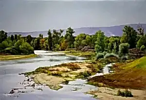 HASAN SAYGIN tarafından 2021 yılında 81x116 cm ölçülerinde Tuval üzeri yağlı boya tekniği ile yapılmıştır.