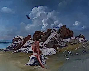 HASAN SAYGIN tarafından 2019 yılında 130x162 cm ölçülerinde Tuval üzeri yağlı boya tekniği ile yapılmıştır.