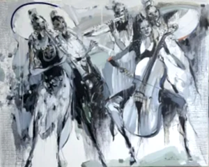 NURETTİN AKKAYA tarafından 2022 yılında 120x150 cm ölçülerinde Tuval üzeri yağlı boya tekniği ile yapılmıştır.