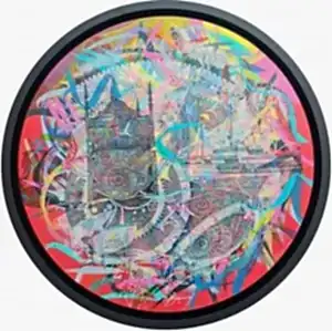 ENGİN KORKMAZ tarafından 2021 yılında 68x68 cm ölçülerinde Tuval üzeri akrilik boya tekniği ile yapılmıştır.