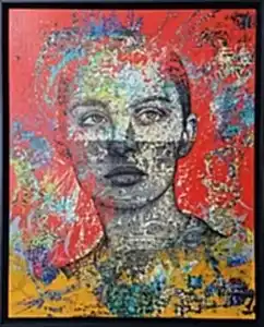 ENGİN KORKMAZ tarafından 2021 yılında 150x120 cm ölçülerinde Tuval üzeri akrilik boya tekniği ile yapılmıştır.