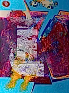 ENGİN KORKMAZ tarafından 2014 yılında 180x140 cm ölçülerinde Tuval üzeri akrilik boya tekniği ile yapılmıştır.