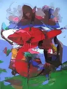 HAKAN ERASLAN tarafından 2014 yılında 100x70 cm ölçülerinde Tuval üzeri akrilik boya tekniği ile yapılmıştır.