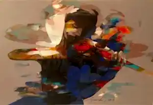 HAKAN ERASLAN tarafından 2014 yılında 700x100 cm ölçülerinde Tuval üzeri akrilik boya tekniği ile yapılmıştır.