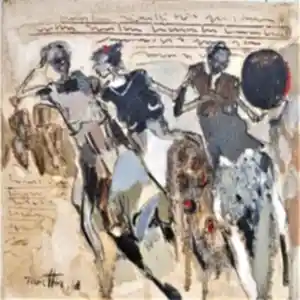 NURETTİN AKKAYA tarafından 2018 yılında 25x25 cm ölçülerinde Tuval üzeri yağlı boya tekniği ile yapılmıştır.