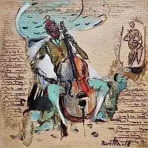 NURETTİN AKKAYA tarafından 2018 yılında 25x25 cm ölçülerinde Tuval üzeri yağlı boya tekniği ile yapılmıştır.