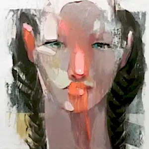 HAKAN ERASLAN tarafından 2018 yılında 25x25 cm ölçülerinde Tuval üzeri akrilik boya tekniği ile yapılmıştır.