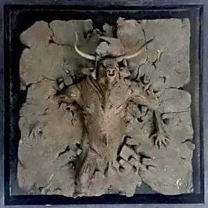 BUĞRA ÖZER tarafından 2018 yılında 25x25 cm ölçülerinde Seramik tekniği ile yapılmıştır.