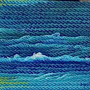 AHMET YEŞİL tarafından 2018 yılında 25x25 cm ölçülerinde Tuval üzeri yağlı boya tekniği ile yapılmıştır.