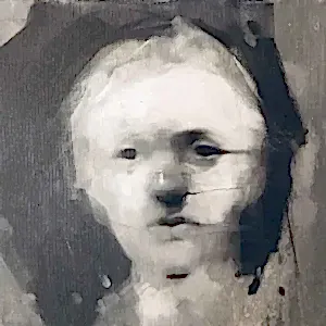 SEMA ÖCAL tarafından 2018 yılında 25x25 cm ölçülerinde Tuval üzeri akrilik boya tekniği ile yapılmıştır.