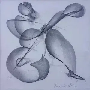 ALİ HERİSCHİ tarafından 2018 yılında 25x25 cm ölçülerinde Kağıt üzeri karışık teknik tekniği ile yapılmıştır.