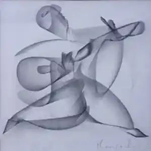 ALİ HERİSCHİ tarafından 2018 yılında 25x25 cm ölçülerinde Kağıt üzeri karışık teknik tekniği ile yapılmıştır.