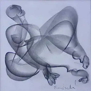 ALİ HERİSCHİ tarafından 2018 yılında 25x25 cm ölçülerinde Kağıt üzeri karışık teknik tekniği ile yapılmıştır.